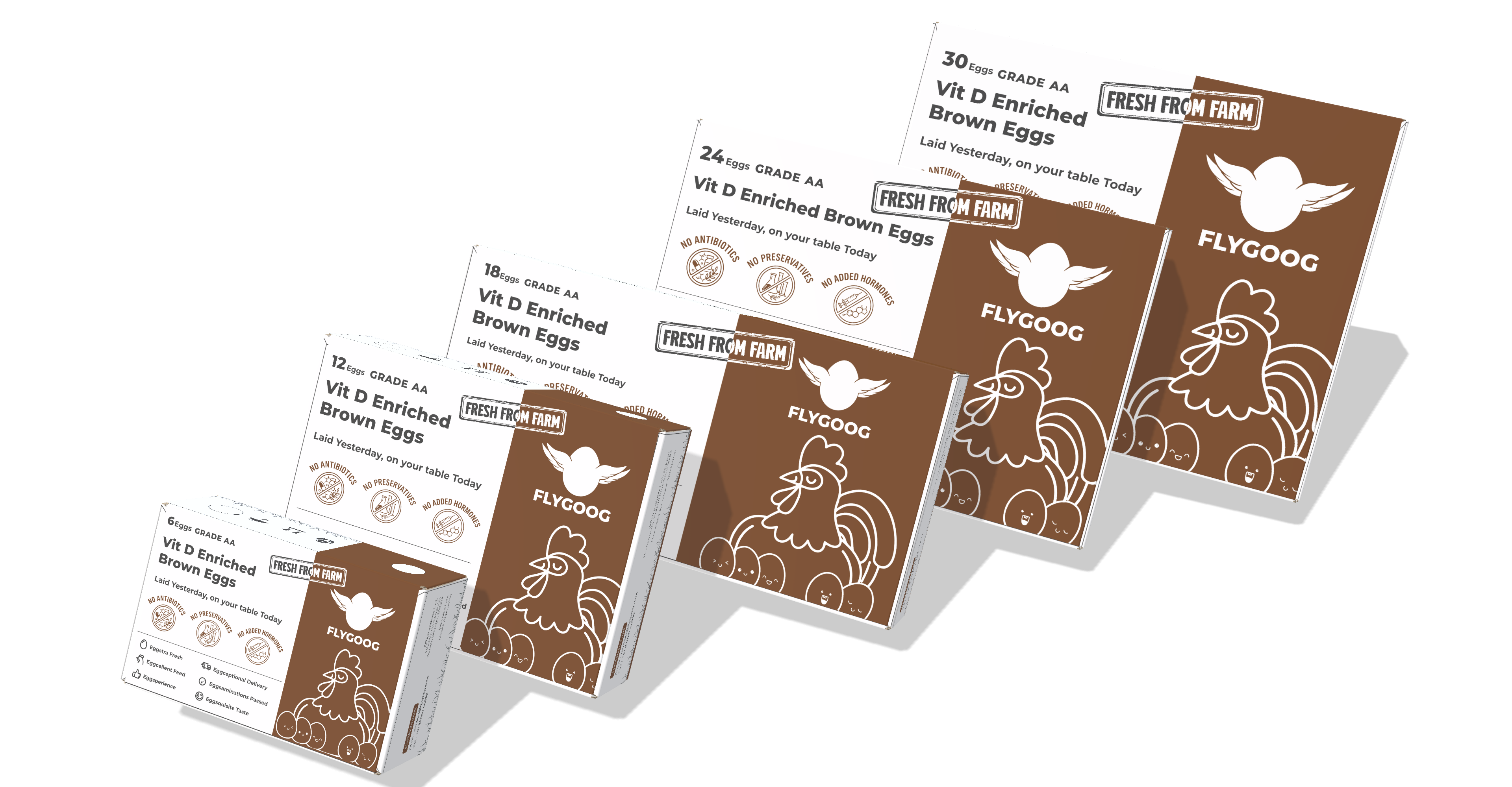 Vitamin D Enriched Brown Eggs